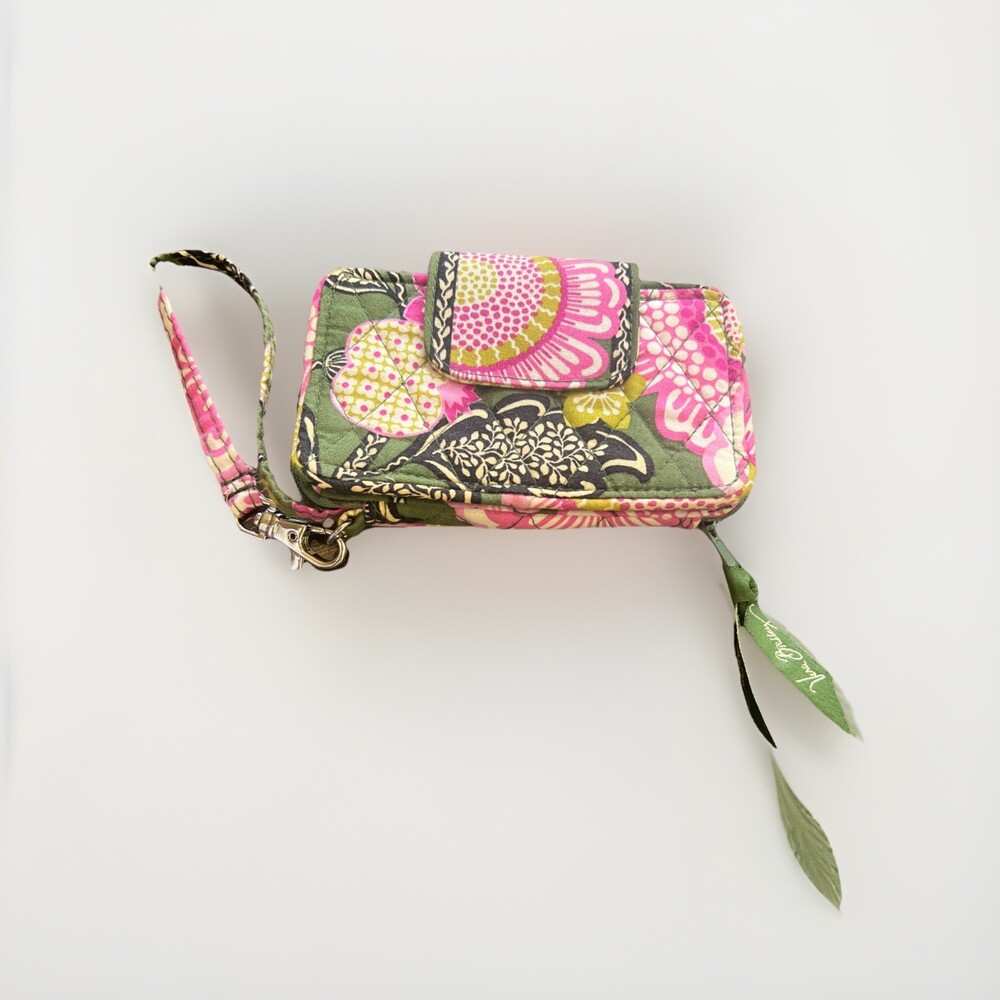 Vera Bradley Smartphone Wristlet Wallet Olivia Pink